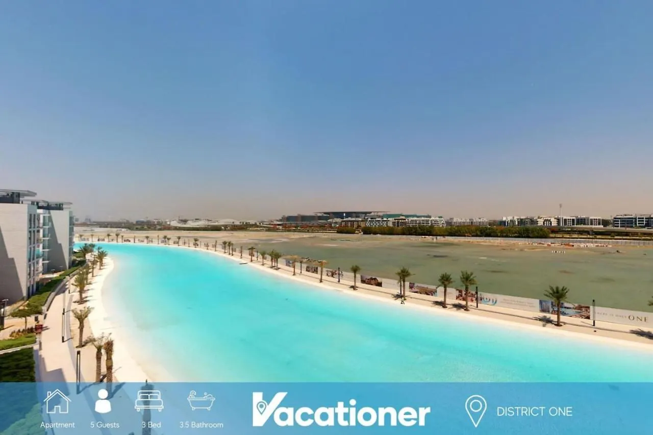 Apartment District One - Incredible Three Bedroom Dubai United Arab Emirates